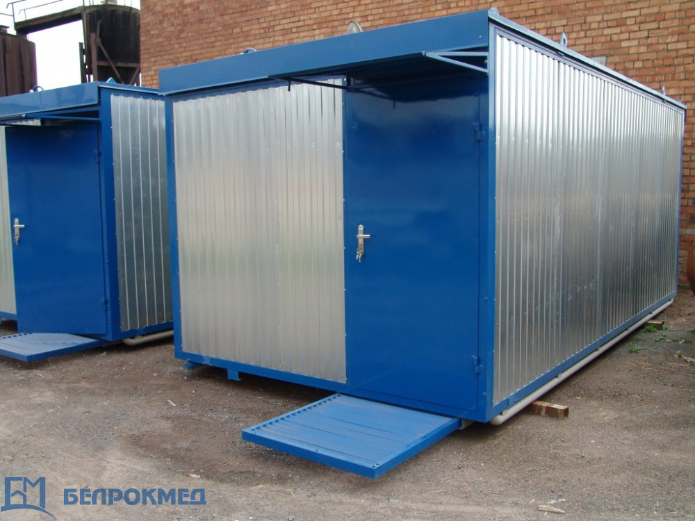 Гардеробный блок-модуль 6000х3000х2500 мм