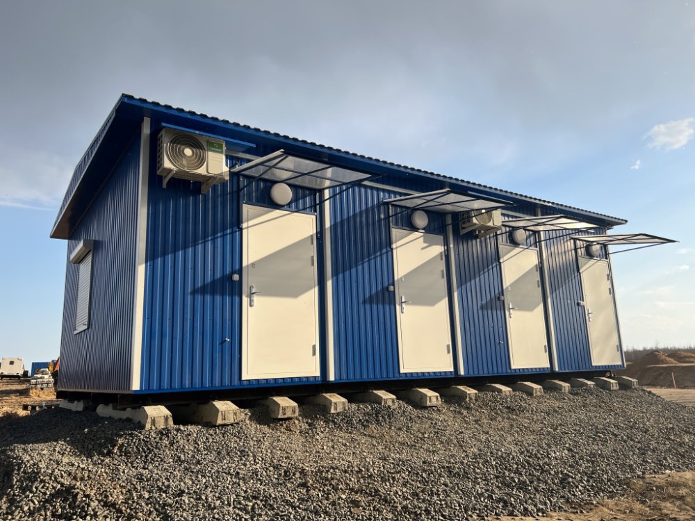 Модульное здание из блок-модулей 12000х6000х3200 мм