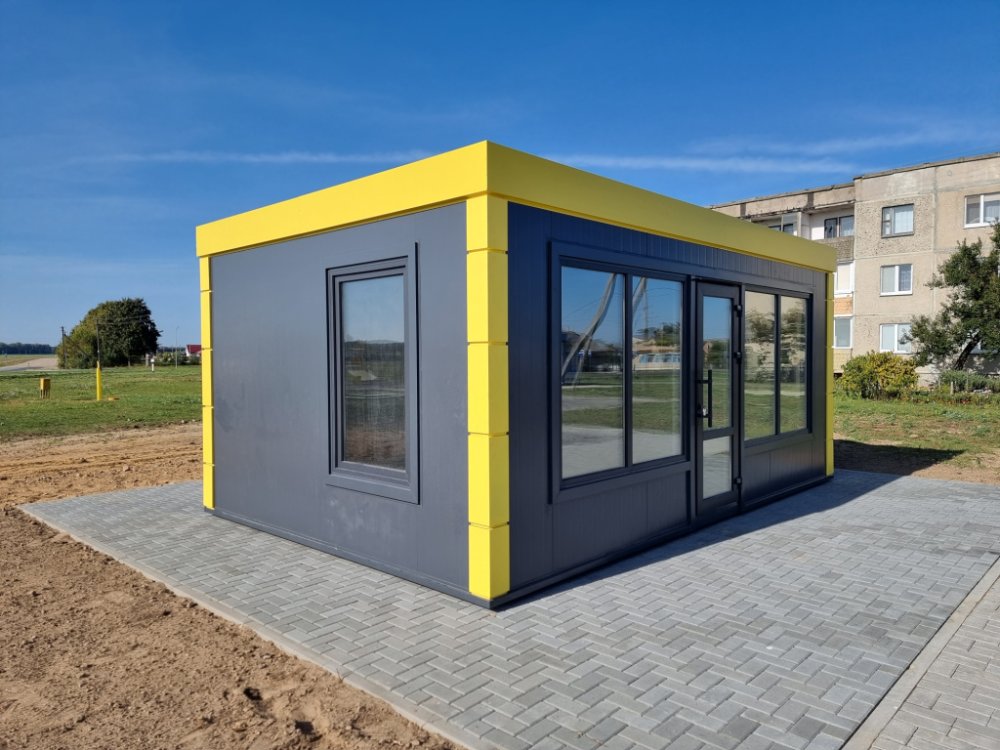 Павильон 6000х3950х3000 мм