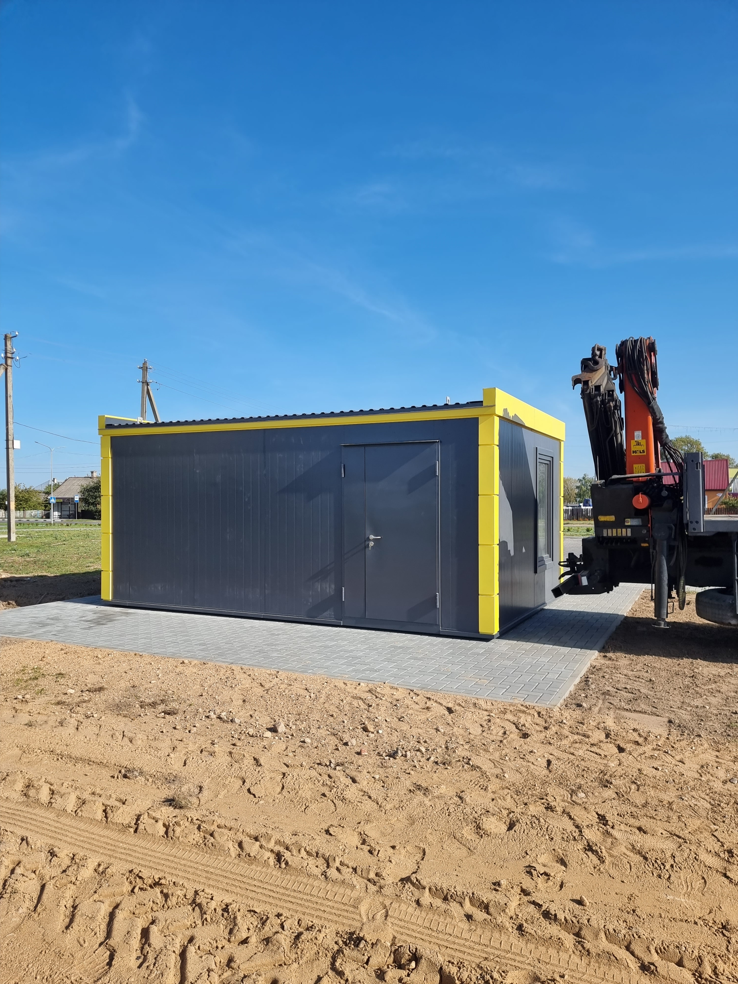 Павильон 6000х3950х3000 мм