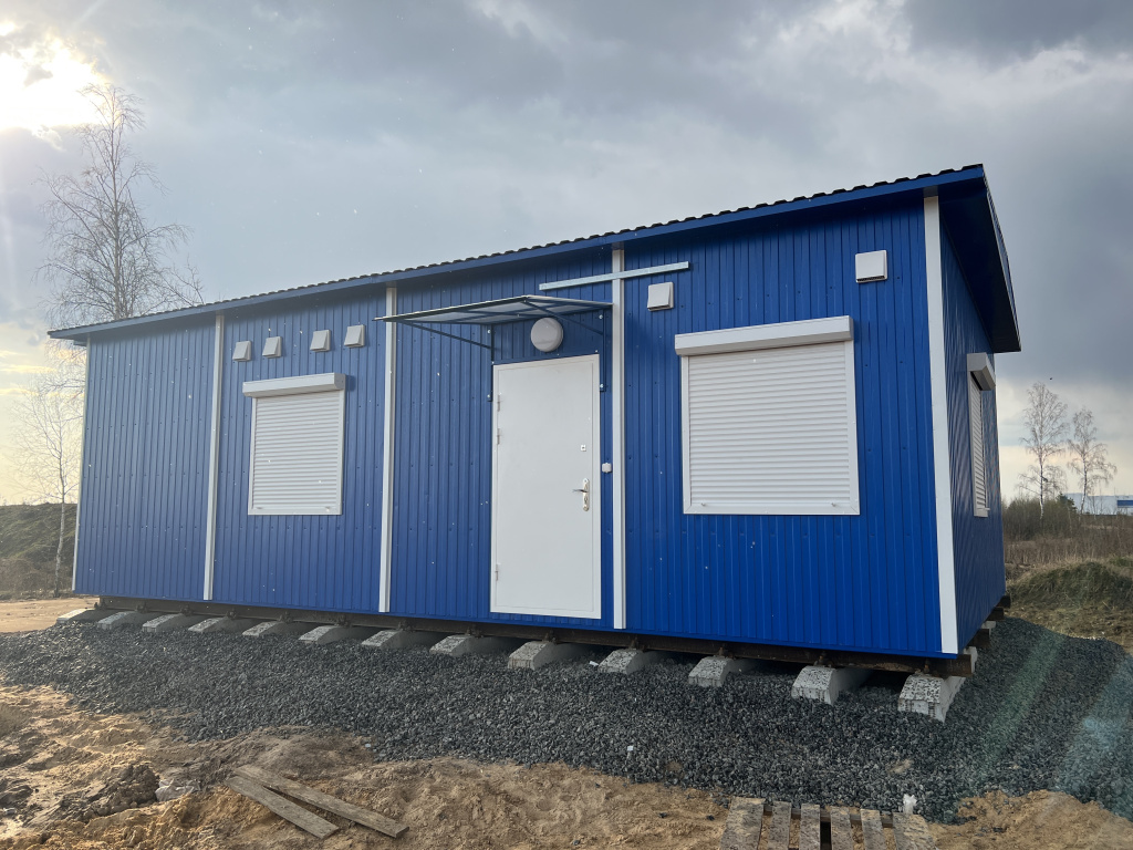 Модульное здание из блок-модулей 12000х6000х3200 мм