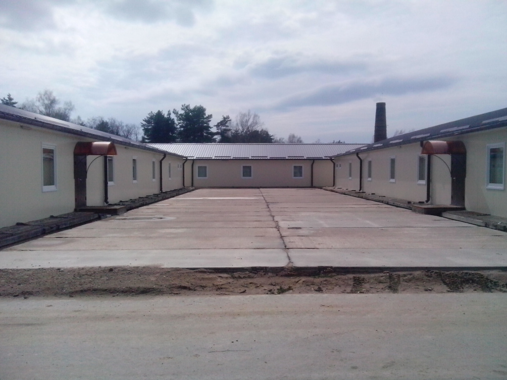 Сборно-разборное модульное здание 40000х12000х4500 мм