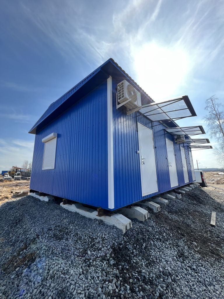 Модульное здание из блок-модулей 12000х6000х3200 мм