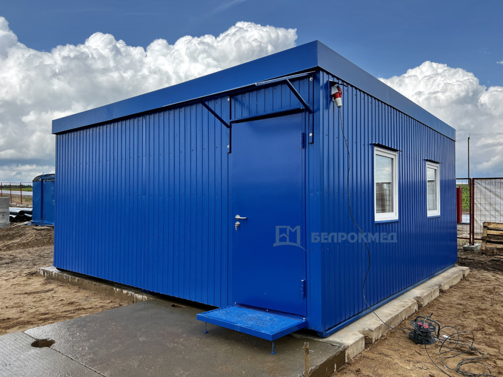 Штаб стройки 6000х6000х2800 мм