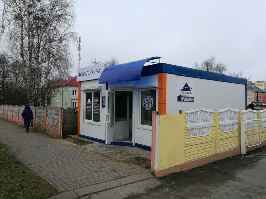 Пункт страховых услуг 8000х6000х3000 мм