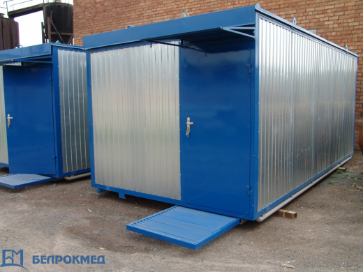 Гардеробный блок-модуль 6000х3000х2500 мм