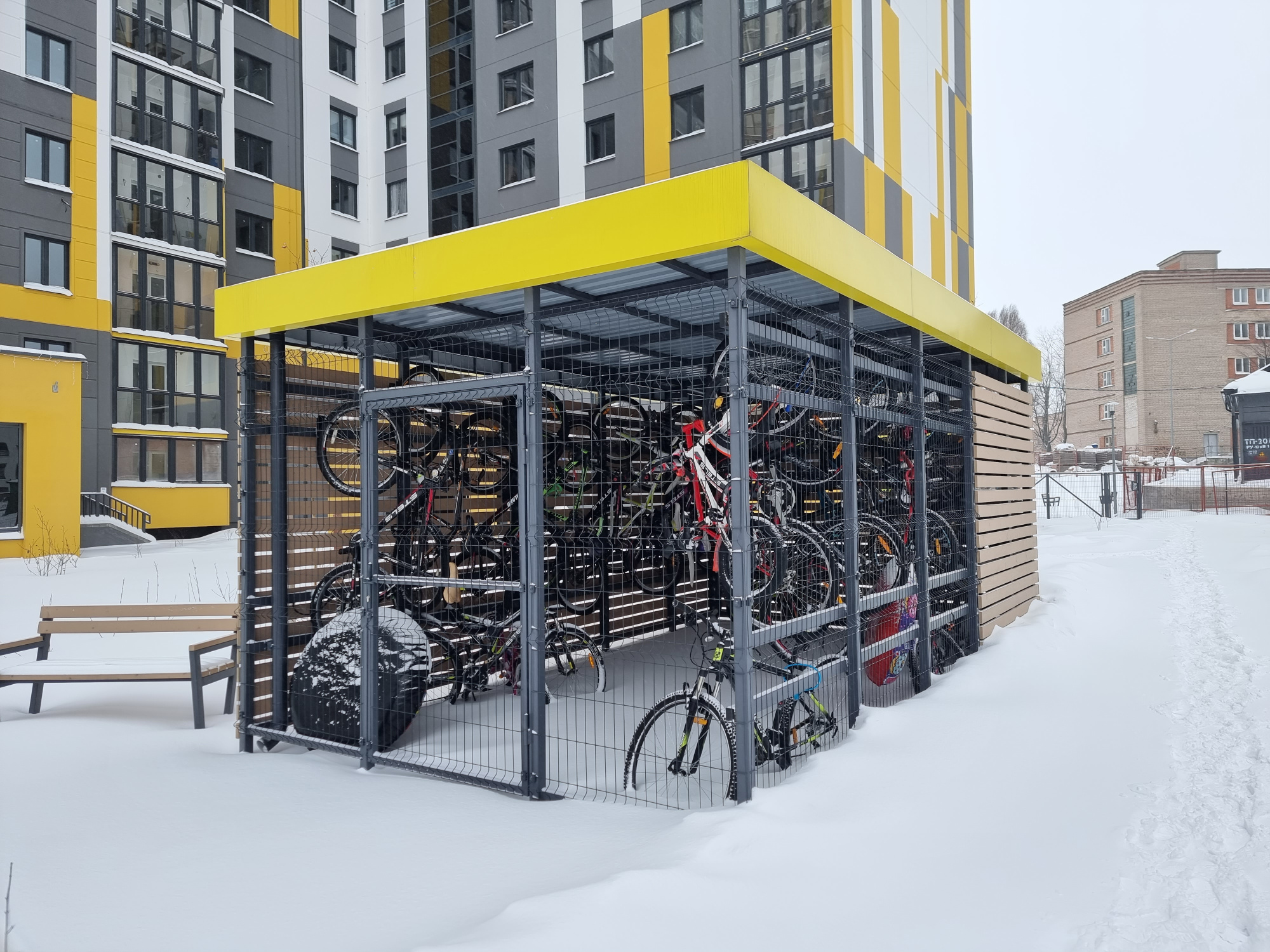 Велобокс на 24 места