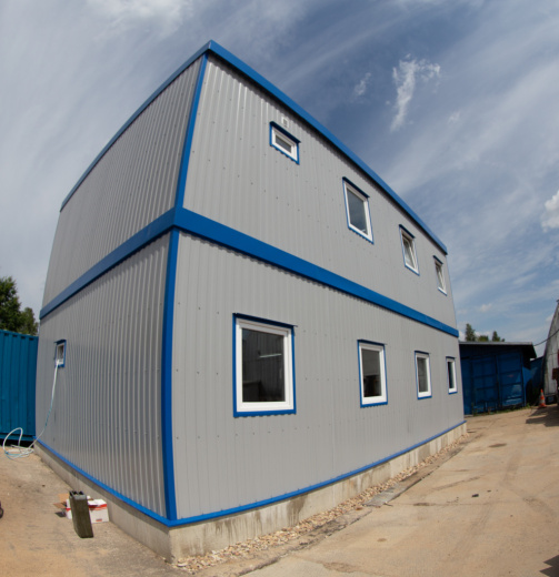 Двухэтажное модульное здание 12000х6000х5800 мм